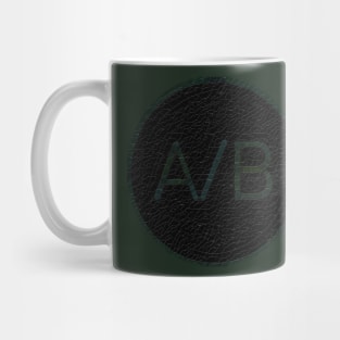 A/B Broken Logo Mug